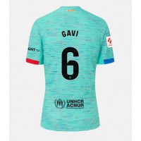 Koszulka piłkarska Barcelona Paez Gavi #6 Strój Trzeci 2023-24 tanio Krótki Rękaw